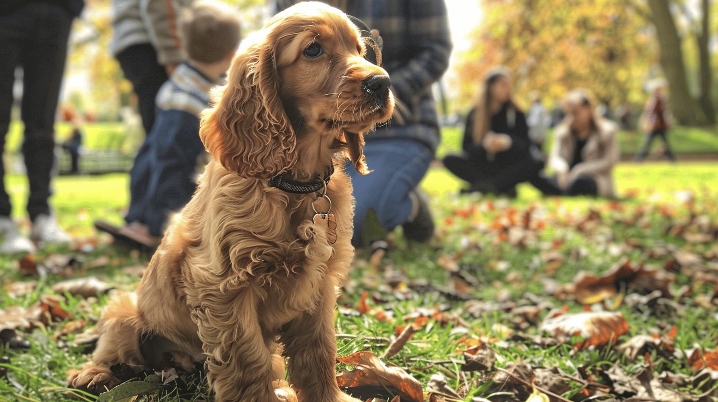 Trening og sosialisering av en Cocker Spaniel valp-1.jpg